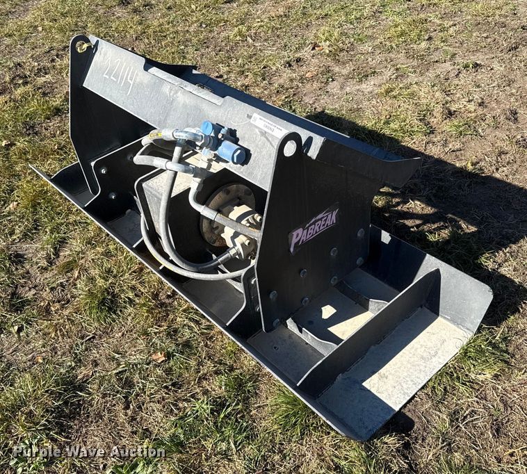 Pabreak skid steer plate compactor - EN0083