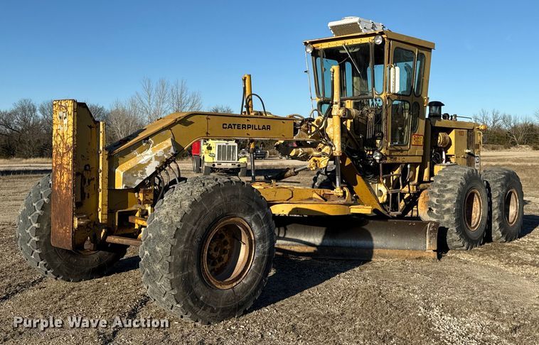 1980 Caterpillar 14G motor grader - EN0165