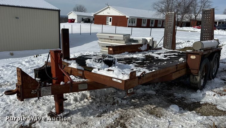 1992 Belshe equipment trailer - EN0737