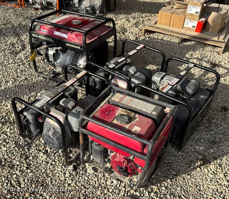 (5) Honda generators - EN0741