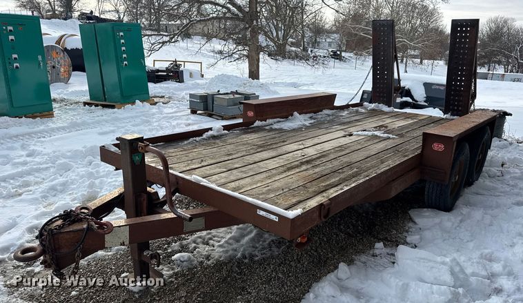 1992 Belshe CT-2 equipment trailer - EN0745