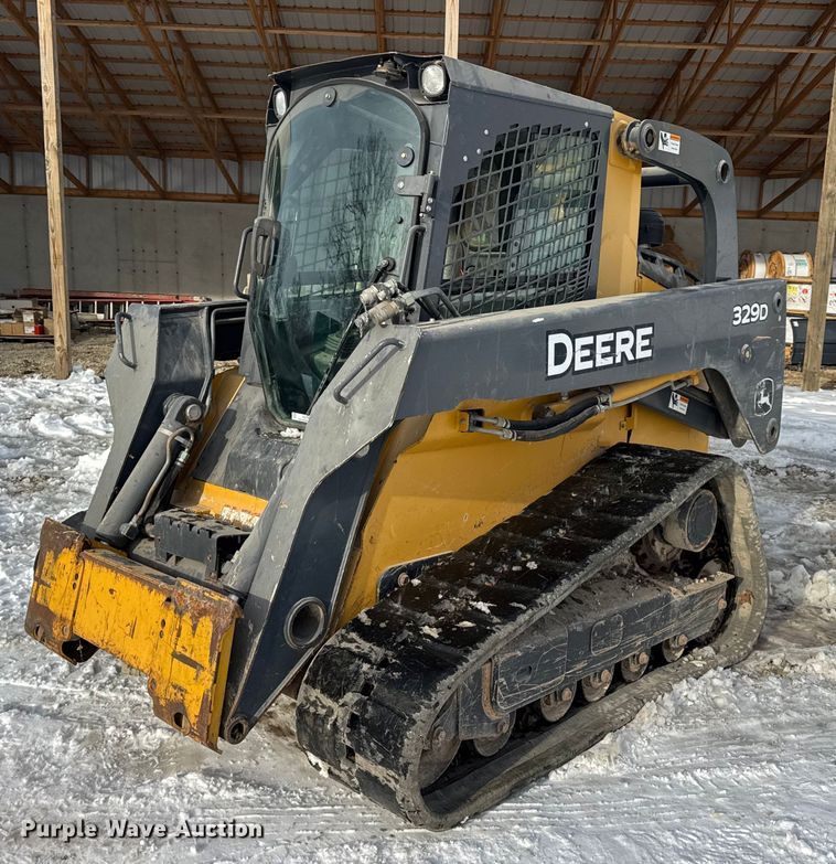 2012 John Deere 329D skid steer loader - EN0746