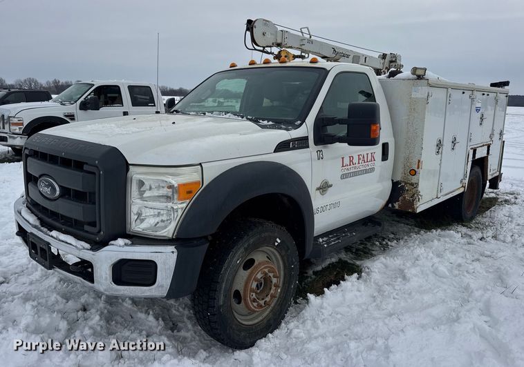 2012 Ford F550 utility / service truck - EN0757