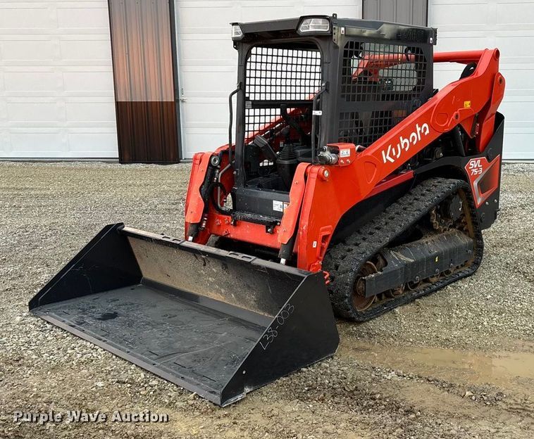 2024 Kubota SVL75-3 tracked skid steer loader - EN5838
