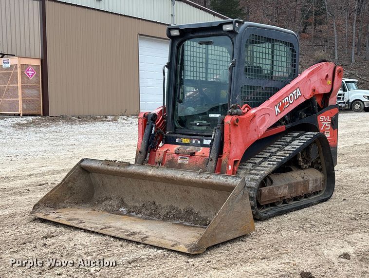 2013 Kubota SVL75 tracked skid steer loader - EN5873