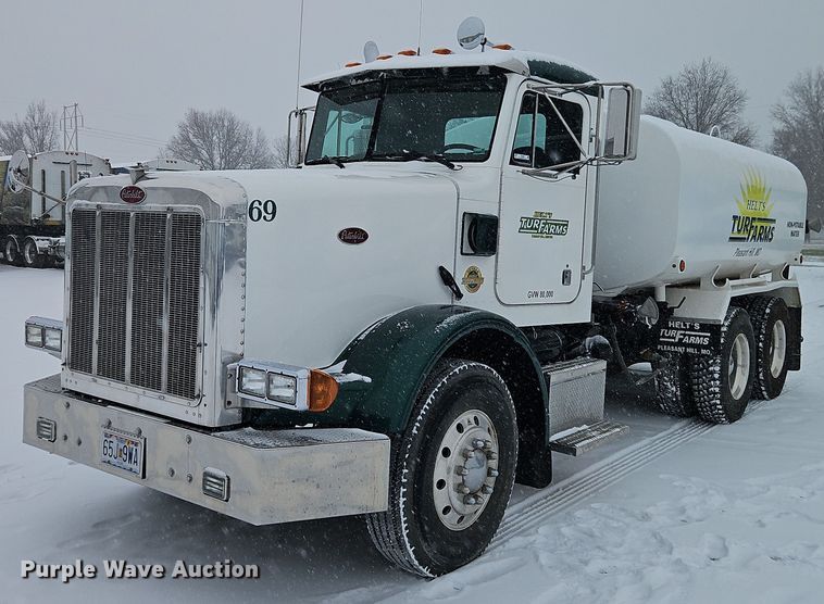1991 Peterbilt 378 tank truck - EO4863