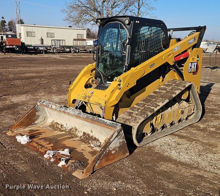 2022 Caterpillar 299D3 tracked skid steer loader - EO4873