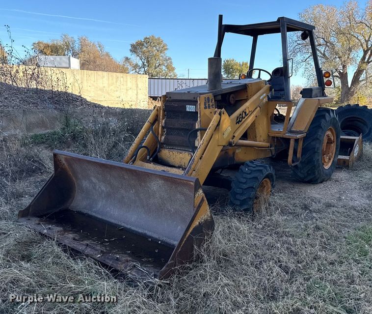 1983 Case 480D landscape tractor - EP0990