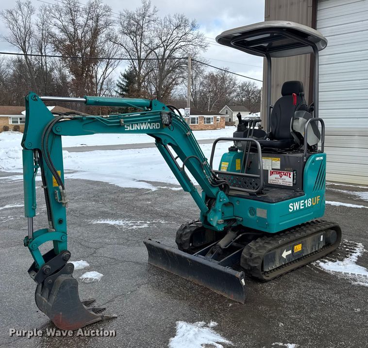 2020 Sunward SWE18UF mini excavator - ER0320