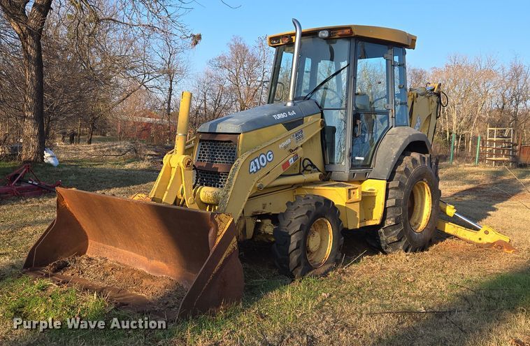 2002 John Deere 410G backhoe - ET5373