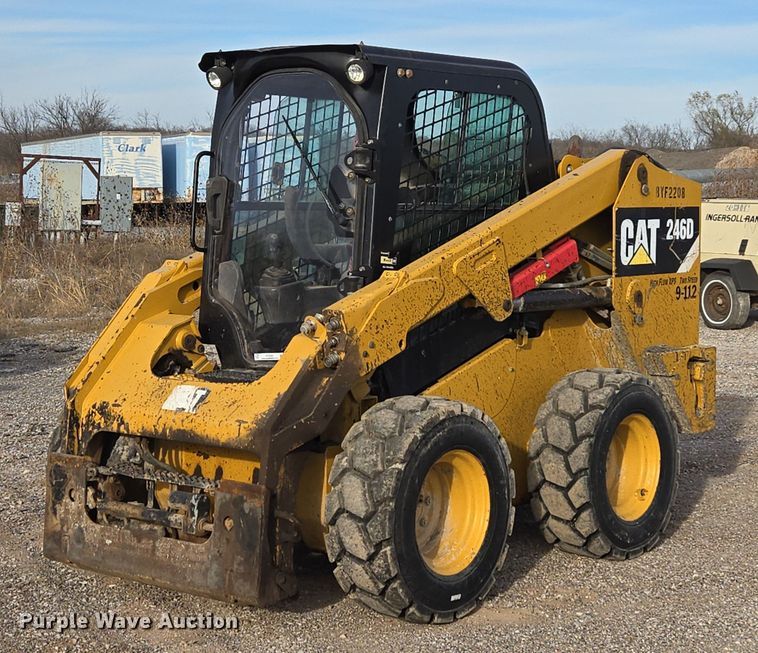 2015 Caterpillar 246D skid steer loader - ET5393