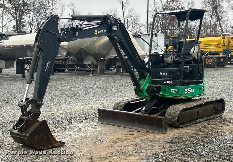 2013 John Deere 35D mini excavator - ET6677