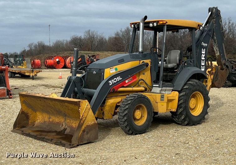 2017 John Deere 310SL backhoe - ET6701