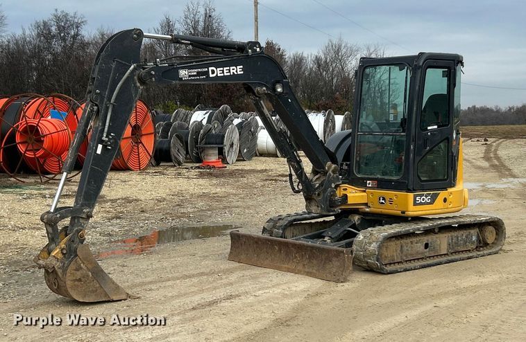 2021 John Deere 50G mini excavator - ET6702