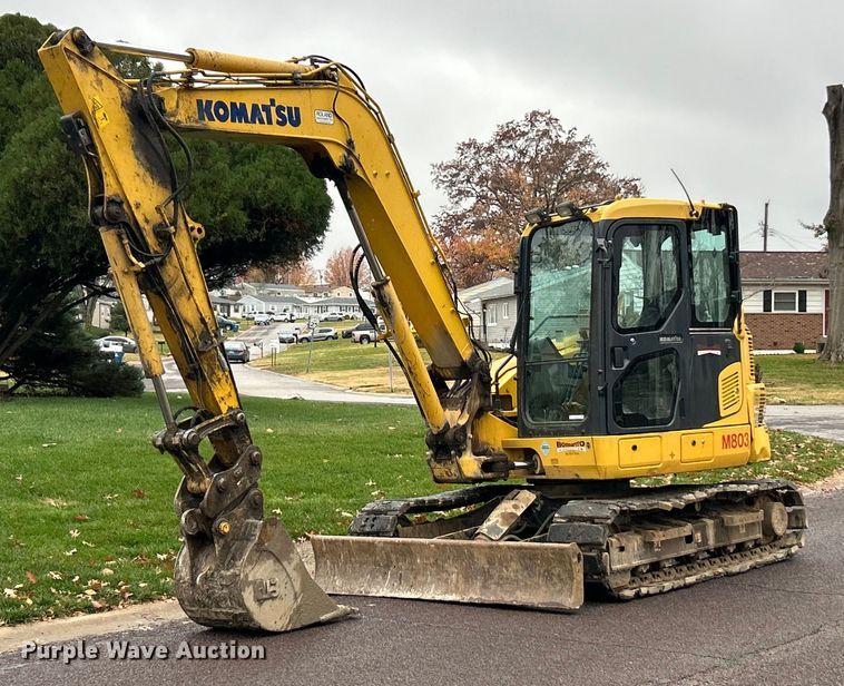 2018 Komatsu PC88MR-10 mini excavator - ET6712