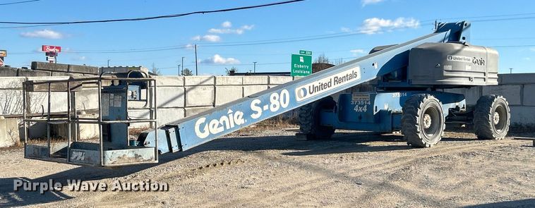 2002 Genie S80 boom lift - ET6725
