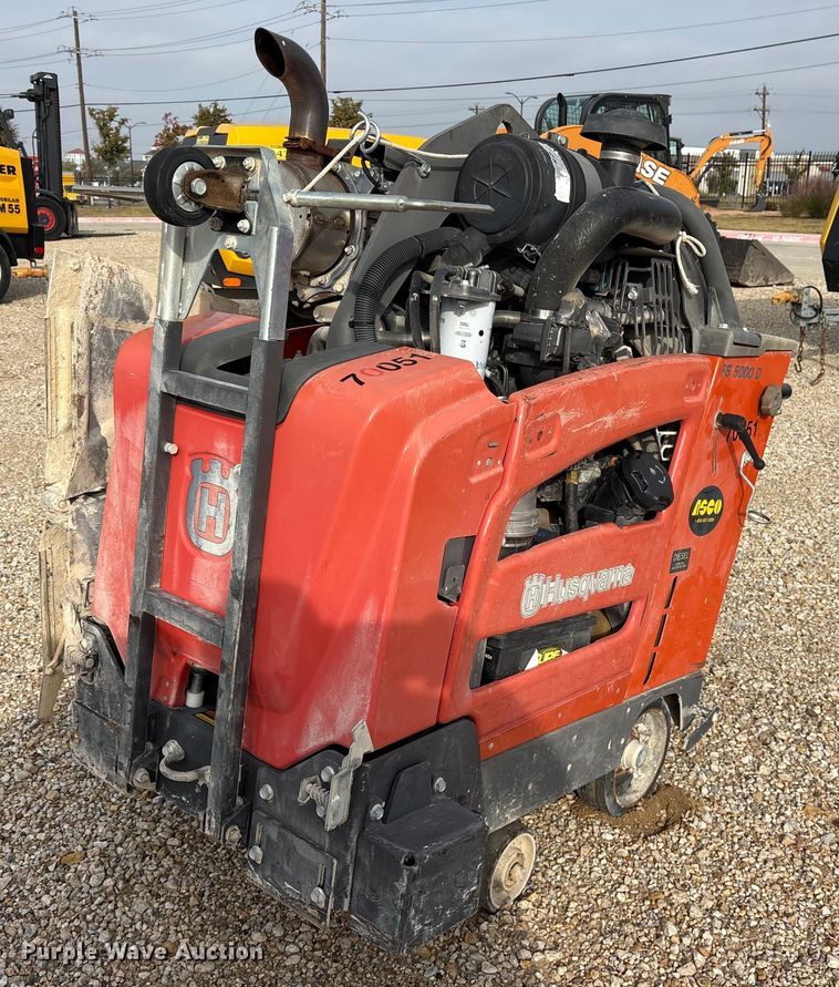 2016 Husqvarna FS 5000 D concrete saw - ET7389