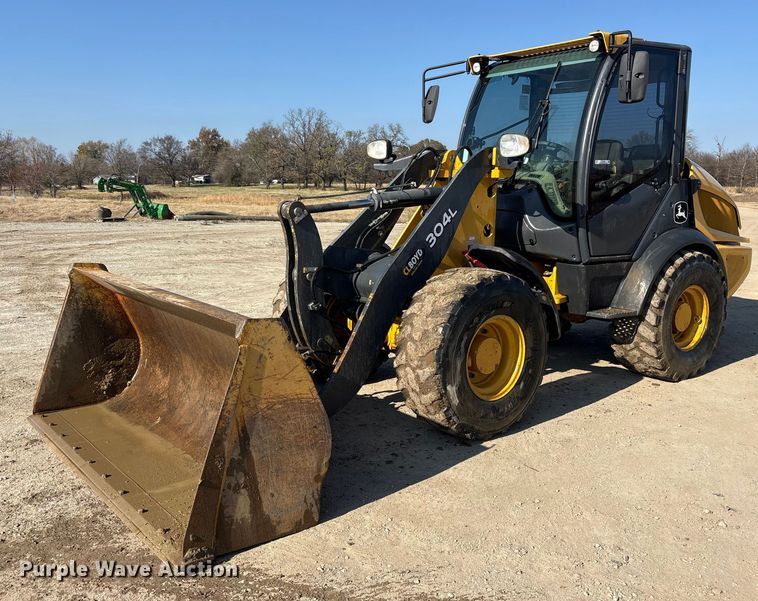 2019 John Deere 304L wheel loader - ET7398