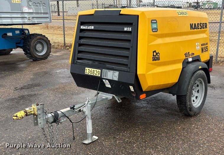 2021 Kaeser M55 air compressor - EU4720