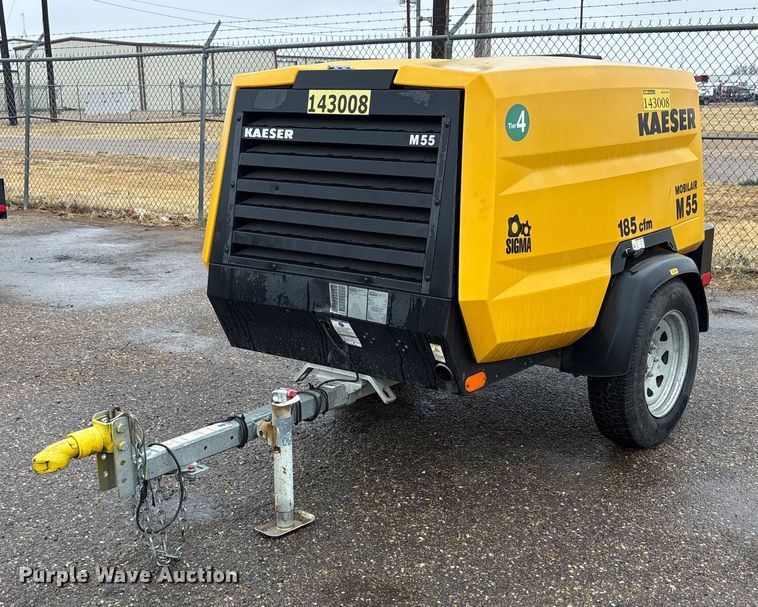 2022 Kaeser M55 air compressor - EU4721