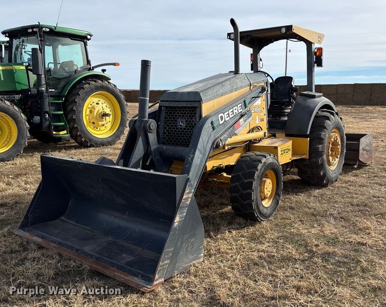 2012 John Deere 210LJ landscape tractor - EU4744