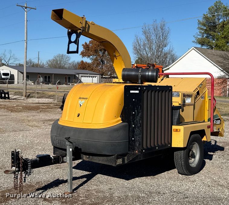 2012 Vermeer BC1500 wood chipper - EU5495