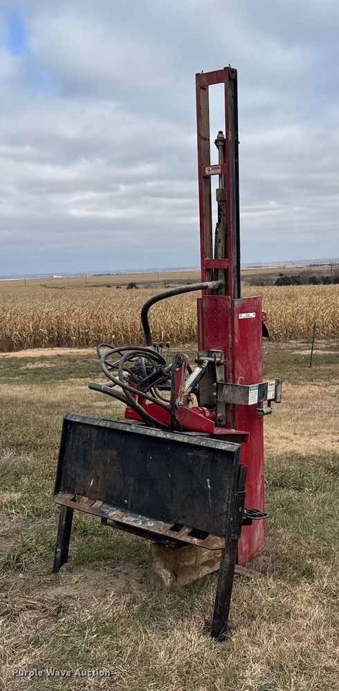 Shaver HD-10 skid steer post driver - EU6385