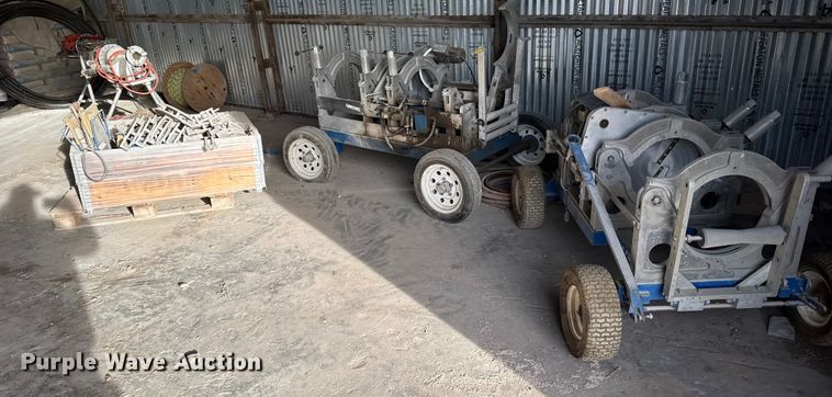 (2) pipe fusing machines - EU6435