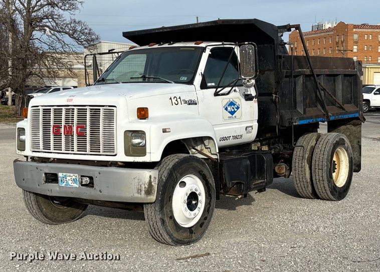 1992 GMC TopKick dump truck - EV3324