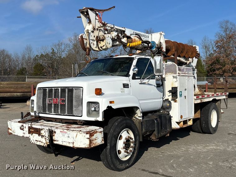 1998 GMC C7 digger derrick truck - EV3462