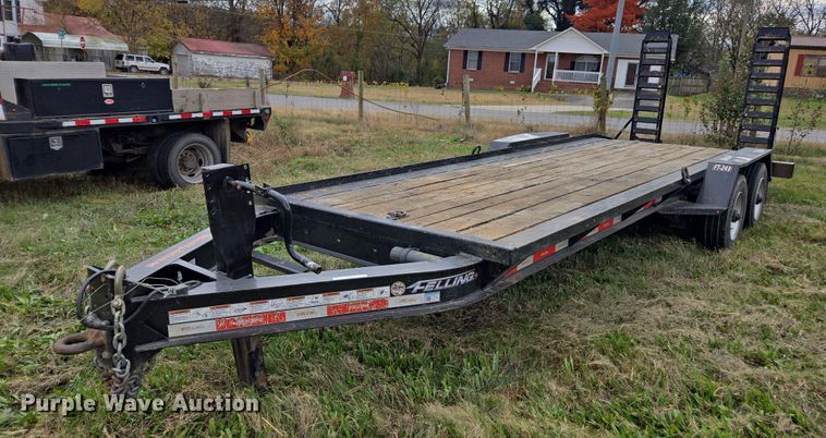 2022 Felling FT24I equipment trailer - EV4393