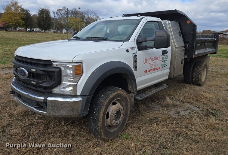 2021 Ford F600 dump truck - EV4396