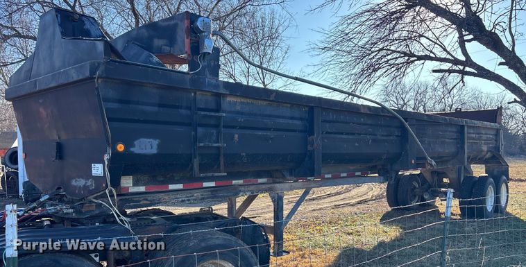 1991 Lufkin Dumptrailer end dump trailer - FG1603