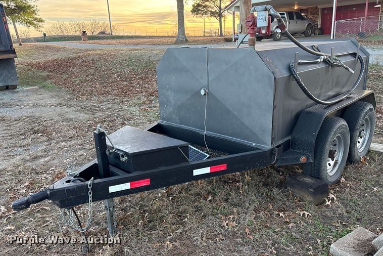 Shop built tank trailer - FI0091