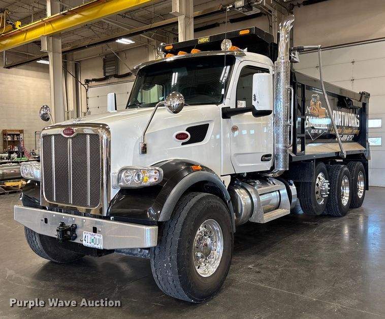 2025 Peterbilt 567 dump truck - FI1518