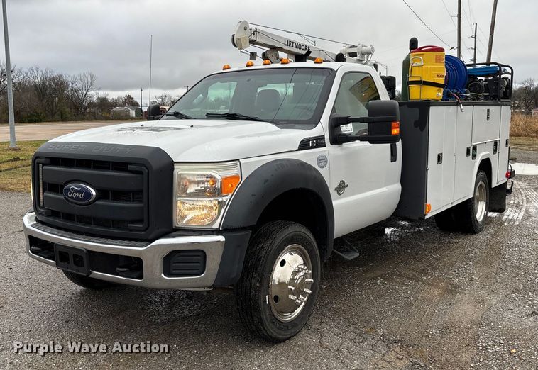 2012 Ford F550 Super Duty utility / service truck - FI1529