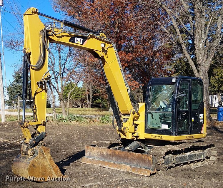 2018 Caterpillar 308E2 CR mini excavator - FK0702