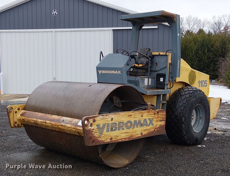 Vibromax 1105D  single drum vibratory roller - FK0742
