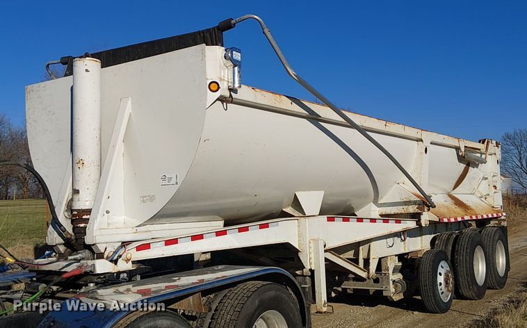 2021 Construction Trailer Specialists HRD 28 QF TRI end dump trailer - FK0860