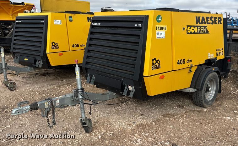 2022 Kaeser Mobilair M118 air compressor - FK2509