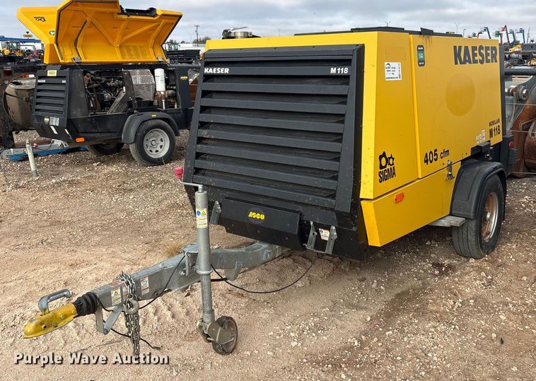 2021 Kaeser Mobilair M118 air compressor - FK2510