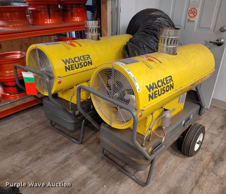 (2) Wacker Neuson HI200 HD D heater - IH9373