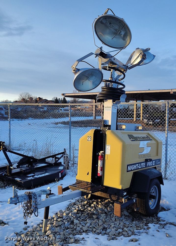 2012 Allmand Night-lite Pro II light plant - IH9378
