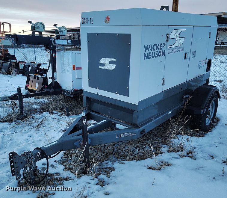 2010 Wacker Neuson G70 generator - IH9382