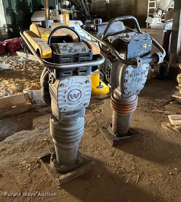 (2) plate compactors - NA9881