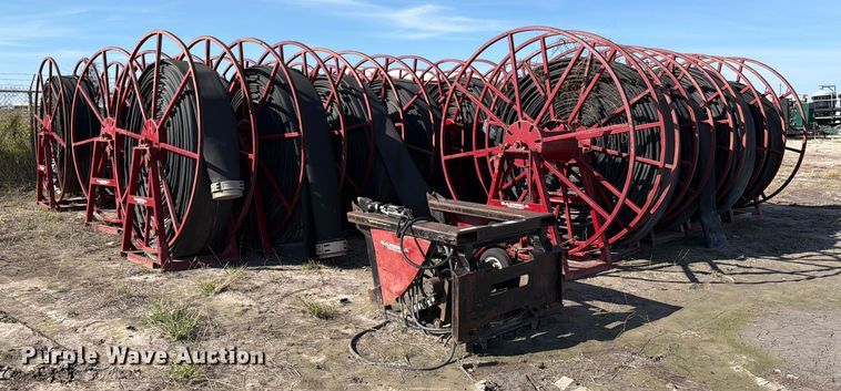 Approximately 28 Bazooka hose reels - NK9026