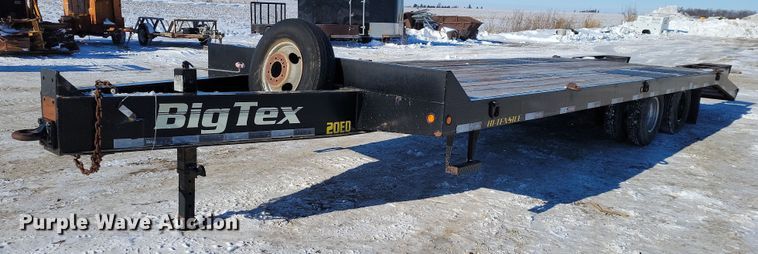2016 Big Tex 20ED equipment trailer - NO9822