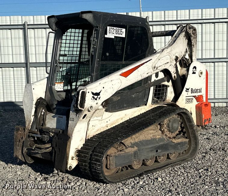 2017 Bobcat T595 tracked skid steer loader - YA1446