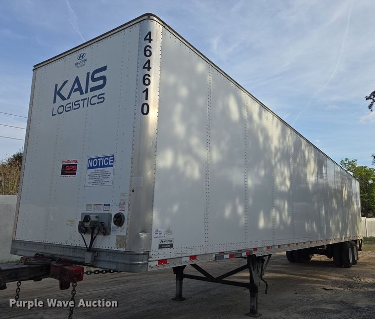2023 Hyundai dry van trailer - DU2527