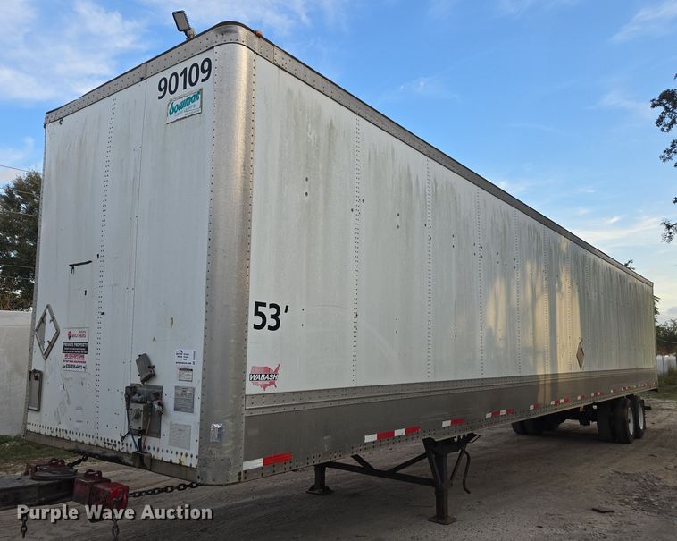 2011 Wabash dry van trailer - DU2529